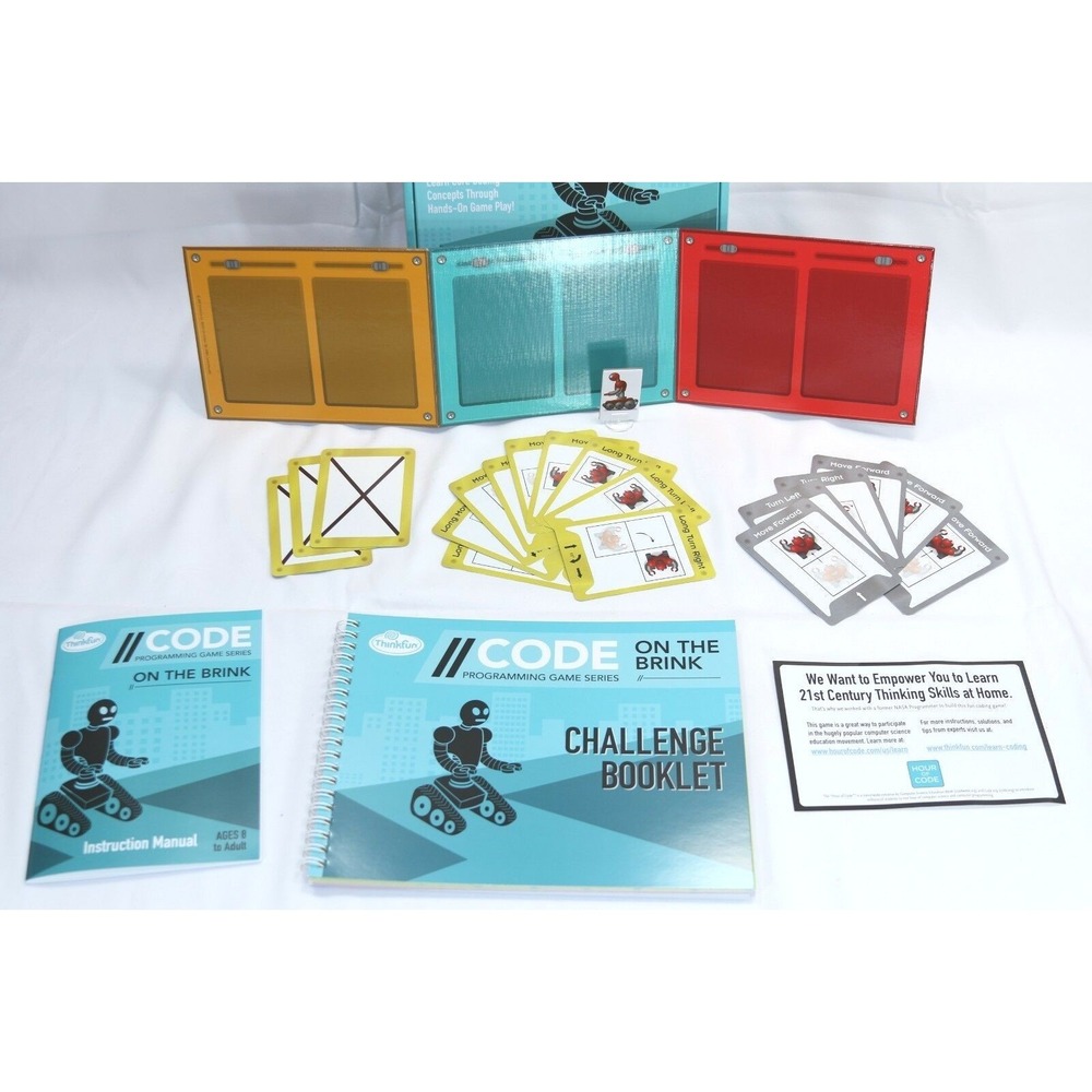 Thinkfun Code Programming Game Series: On The Brink Coding Board Game Logic - Picture 4 of 8